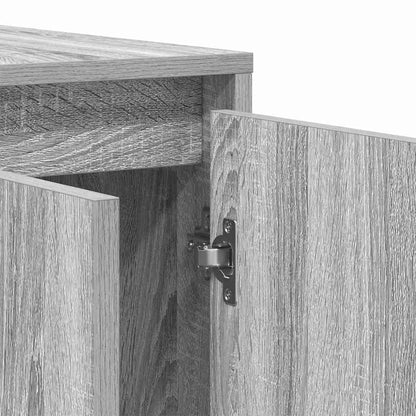 Sideboard Grau Sonoma 120 x 41 x 75 cm Holzwerkstoff