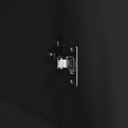 Sideboard mit Schubladen Schwarz 120 x 41 x 75 cm Holzwerkstoff