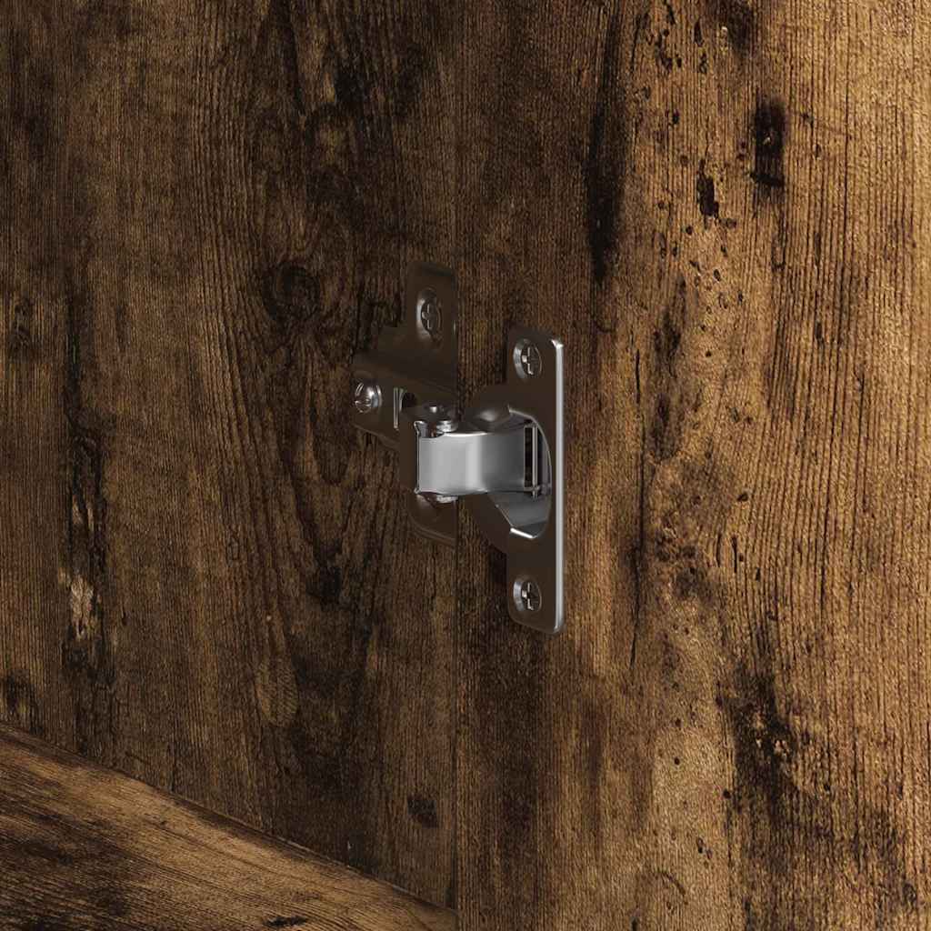 Sideboard Geräucherte Eiche 120 x 41 x 75 cm Holzwerkstoff