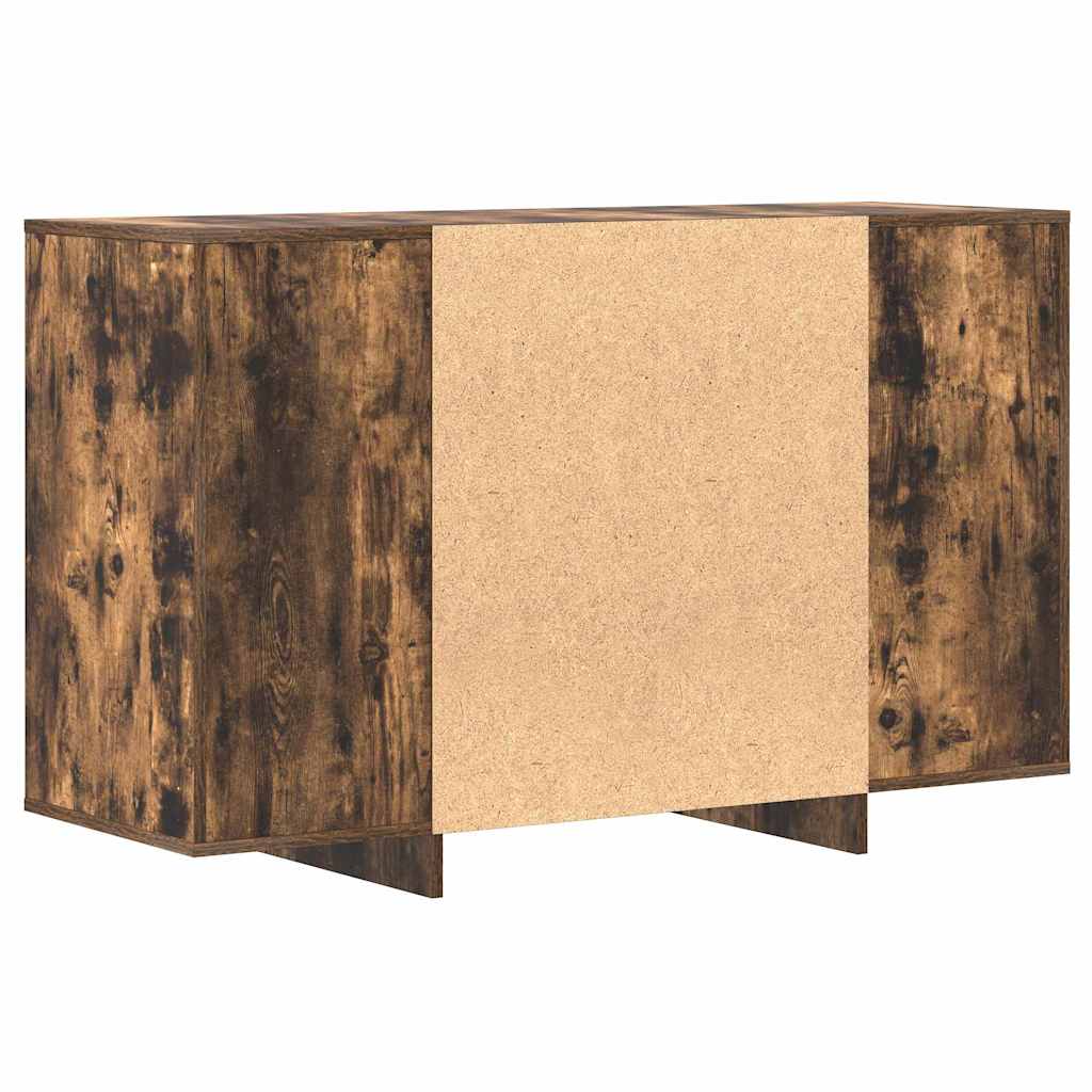 Sideboard Geräucherte Eiche 120 x 41 x 75 cm Holzwerkstoff