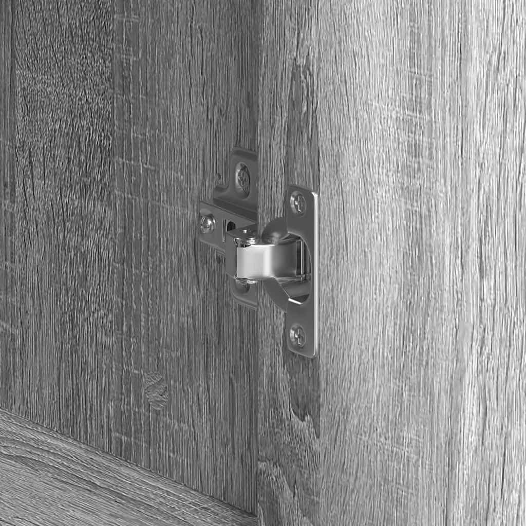 Sideboard Graues Sonoma 120 x 41 x 75 cm Holzwerkstoff