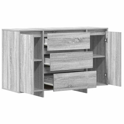 Sideboard Graues Sonoma 120 x 41 x 75 cm Holzwerkstoff