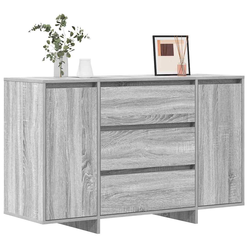 Sideboard Graues Sonoma 120 x 41 x 75 cm Holzwerkstoff