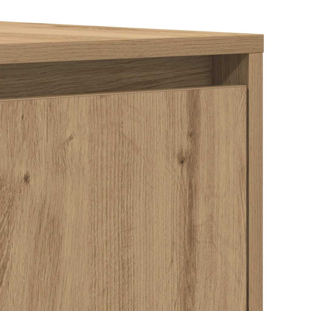 vidaXL Sideboard Artisan-Eiche 120 x 41 x 75 cm Holzwerkstoff