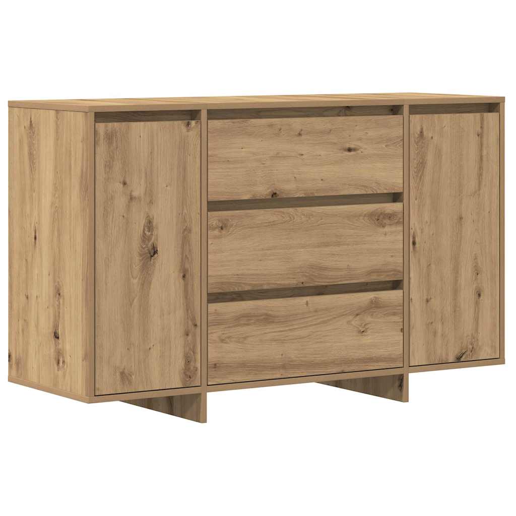 vidaXL Sideboard Artisan-Eiche 120 x 41 x 75 cm Holzwerkstoff
