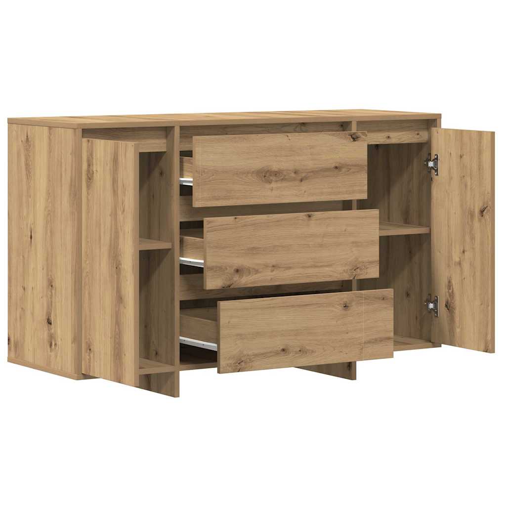 vidaXL Sideboard Artisan-Eiche 120 x 41 x 75 cm Holzwerkstoff