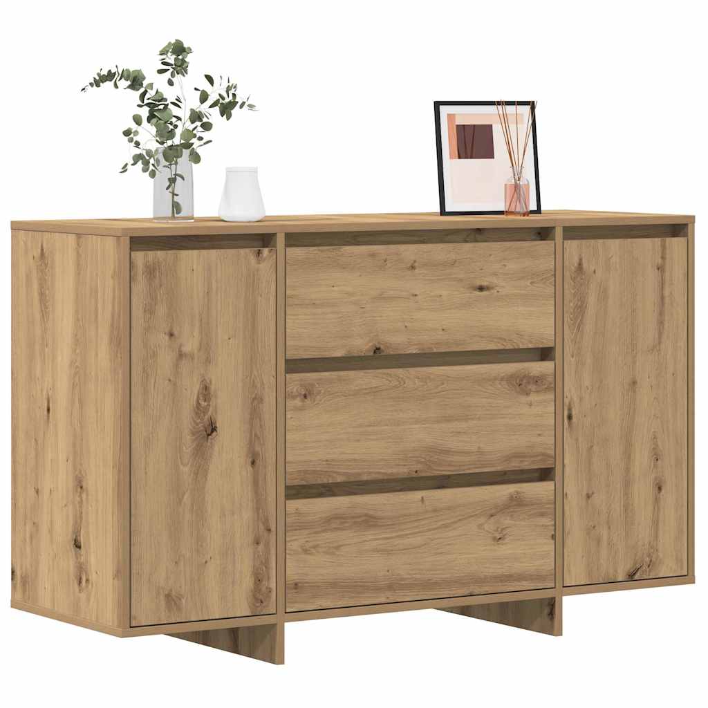 vidaXL Sideboard Artisan-Eiche 120 x 41 x 75 cm Holzwerkstoff