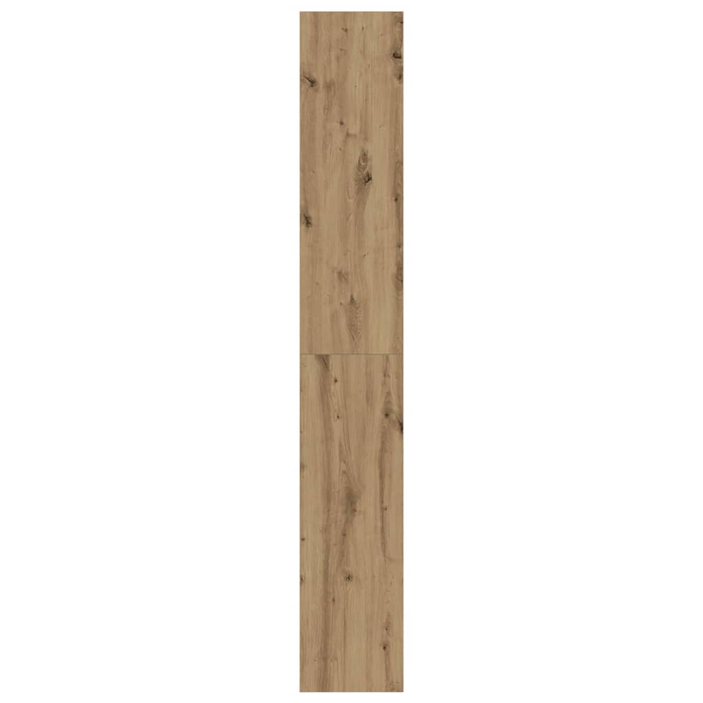 vidaXL Bücherregal Artisan-Eiche 80 x 30 x 198 cm Holzwerkstoff