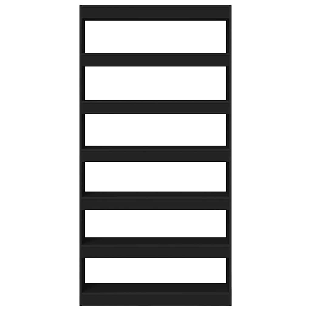Bücherregal Schwarz 100 x 30 x 198 cm Holzwerkstoff