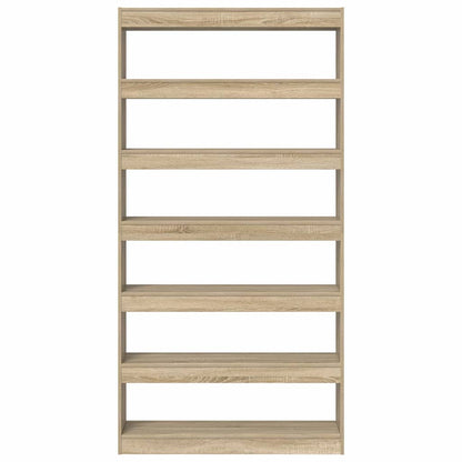 vidaXL Bücherregal Sonoma-Eiche 100 x 30 x 198 cm Holzwerkstoff