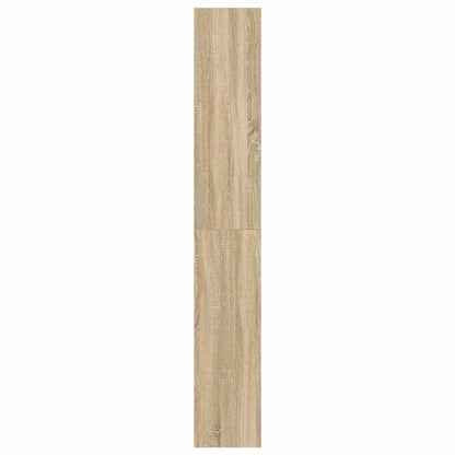 vidaXL Bücherregal Sonoma-Eiche 100 x 30 x 198 cm Holzwerkstoff