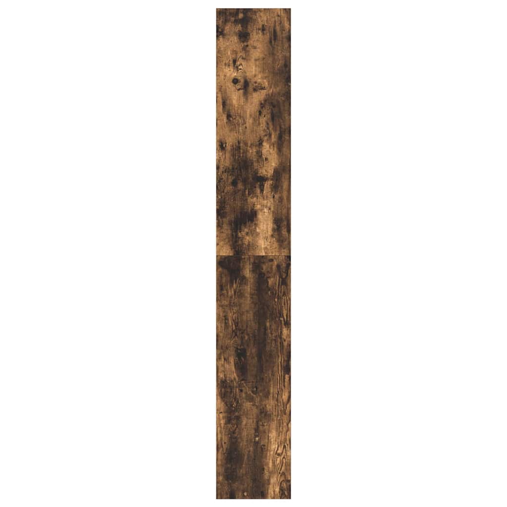 vidaXL Bücherregal Geräucherte Eiche 100 x 30 x 198 cm Holzwerkstoff