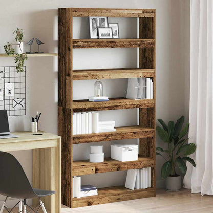 vidaXL Bücherregal Artisan-Eiche 100 x 30 x 198 cm Holzwerkstoff