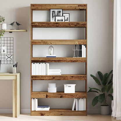 vidaXL Bücherregal Artisan-Eiche 100 x 30 x 198 cm Holzwerkstoff