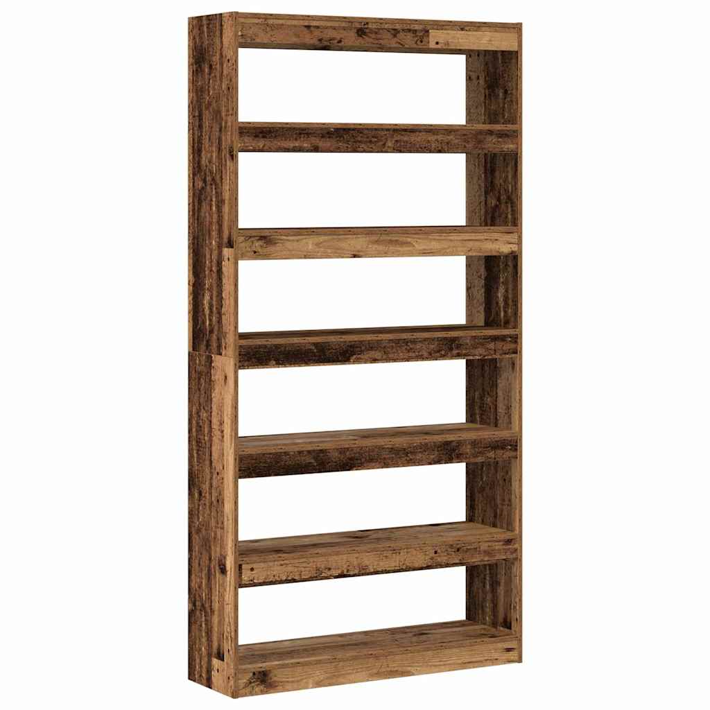 vidaXL Bücherregal Artisan-Eiche 100 x 30 x 198 cm Holzwerkstoff