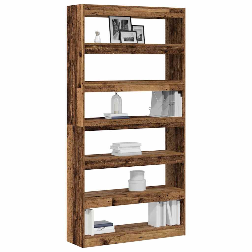 vidaXL Bücherregal Artisan-Eiche 100 x 30 x 198 cm Holzwerkstoff