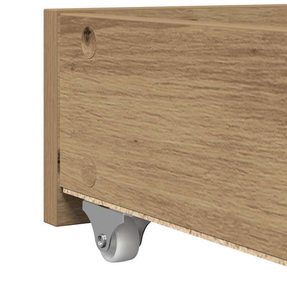 Tagesbett mit Kopfteil Artisan-Eiche 100 x 200 cm Holzwerkstoff