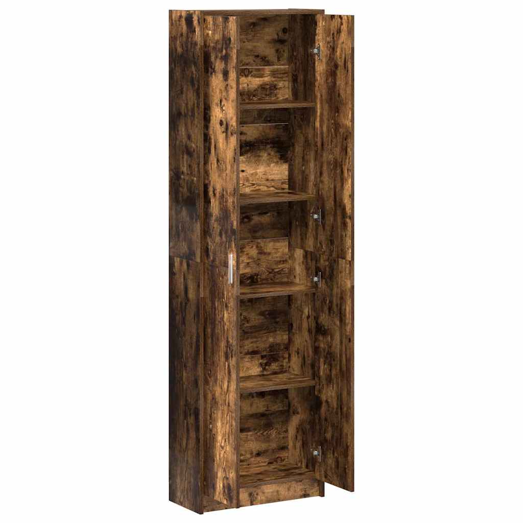 Kleiderschrank Geräucherte Eiche 55 x 25 x 189 cm Holzwerkstoff