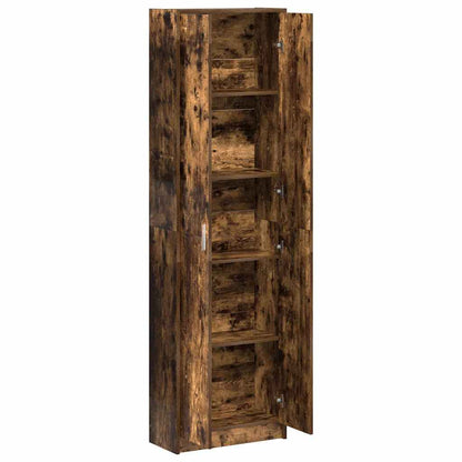 Kleiderschrank Geräucherte Eiche 55 x 25 x 189 cm Holzwerkstoff