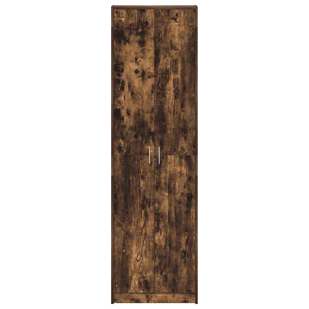Kleiderschrank Geräucherte Eiche 55 x 25 x 189 cm Holzwerkstoff