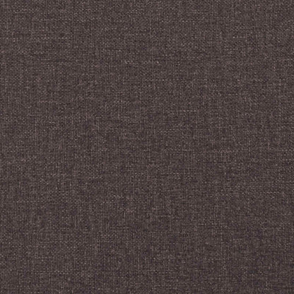 vidaXL Ausziehbare Schlafcouch Einzel Dunkelbraun 90 x 165 x 87 cm