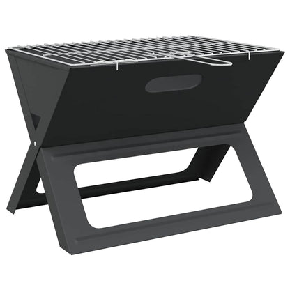 Outdoor Grill Schwarz 46 x 31 x 31 cm Stahl