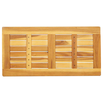 vidaXL Tischplatte Öl-Natur 80 x 40 x 2 cm Massivholz Akazie