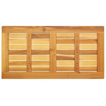 vidaXL Tischplatte Öl-Natur 90 x 45 x 2 cm Massivholz Akazie
