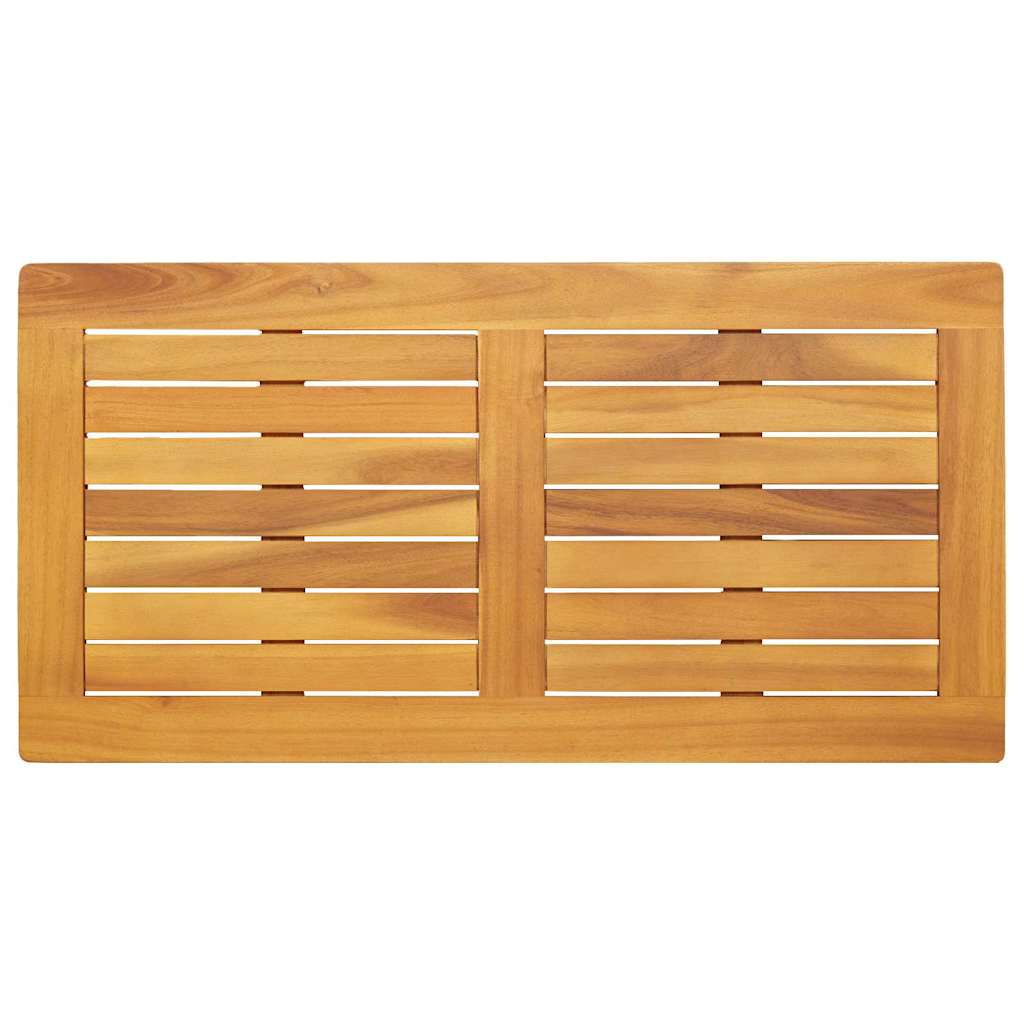 vidaXL Tischplatte Öl-Natur 90 x 45 x 2 cm Massivholz Akazie