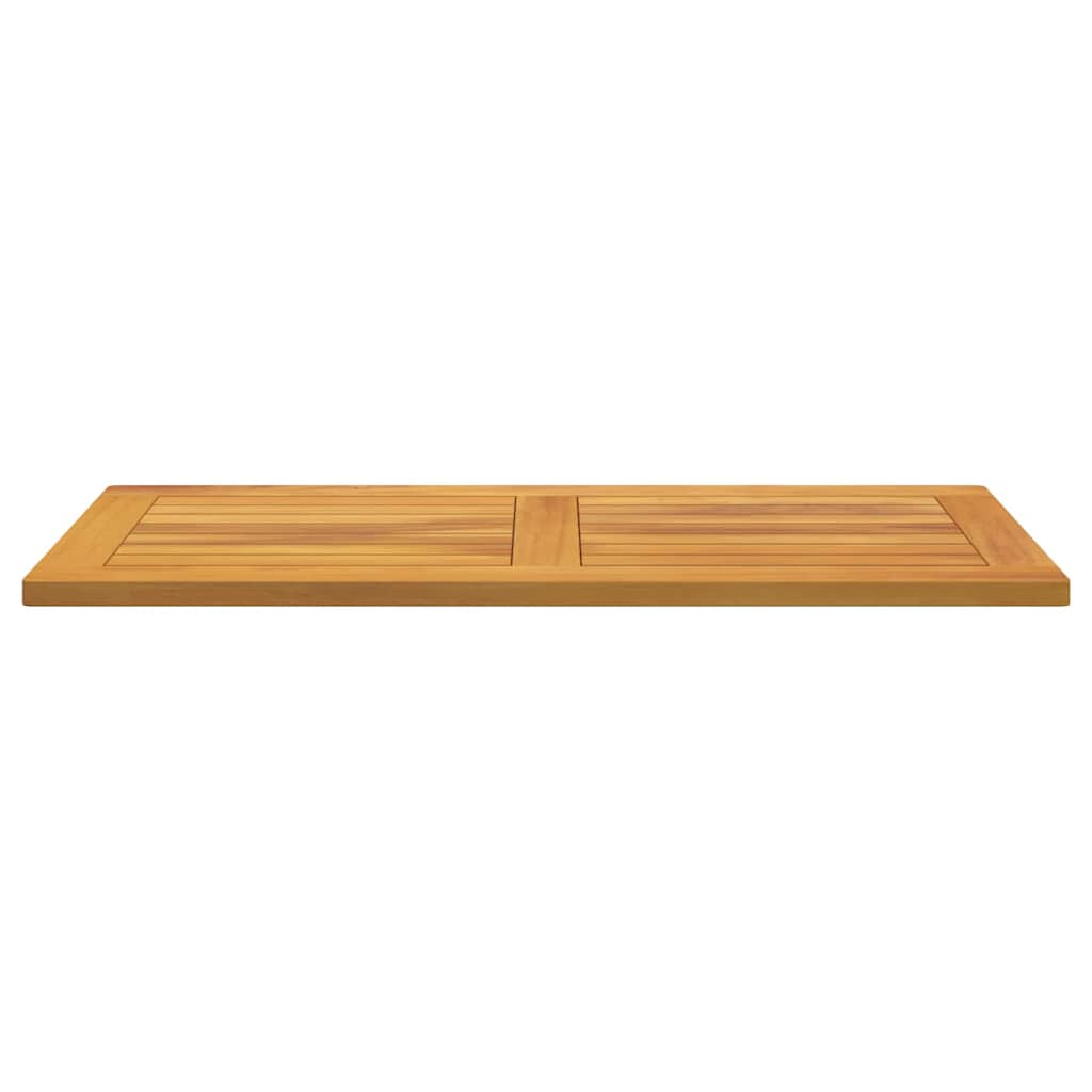 vidaXL Tischplatte Öl-Natur 90 x 45 x 2 cm Massivholz Akazie