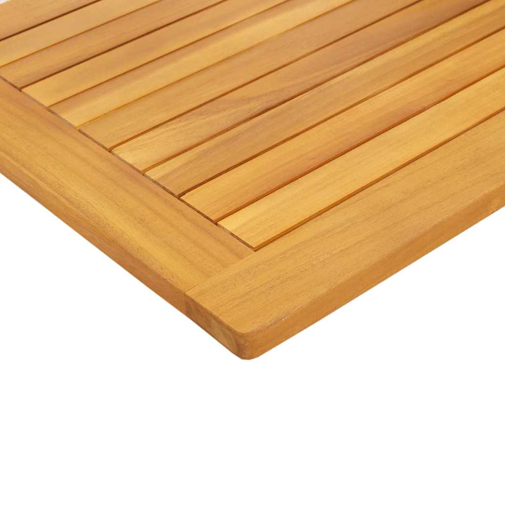 vidaXL Tischplatte Öl-Natur 100 x 50 x 2 cm Massivholz Akazie