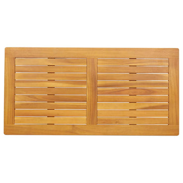 vidaXL Tischplatte Öl-Natur 100 x 50 x 2 cm Massivholz Akazie