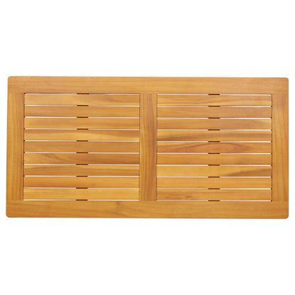 vidaXL Tischplatte Öl-Natur 100 x 50 x 2 cm Massivholz Akazie