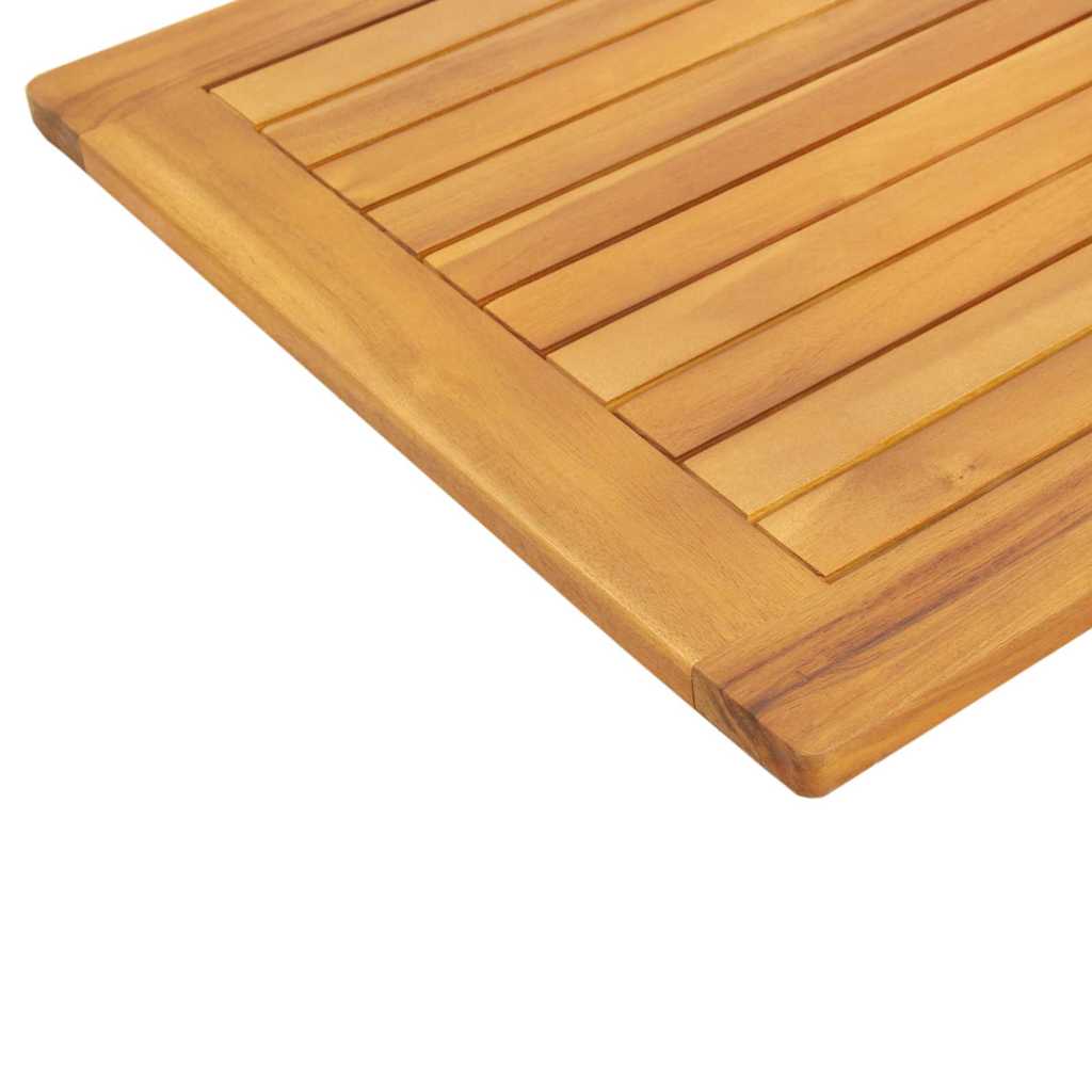vidaXL Tischplatte Öl-Natur 110 x 55 x 2 cm Massivholz Akazie
