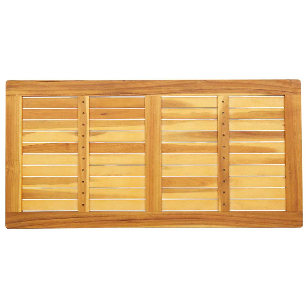 vidaXL Tischplatte Öl-Natur 110 x 55 x 2 cm Massivholz Akazie