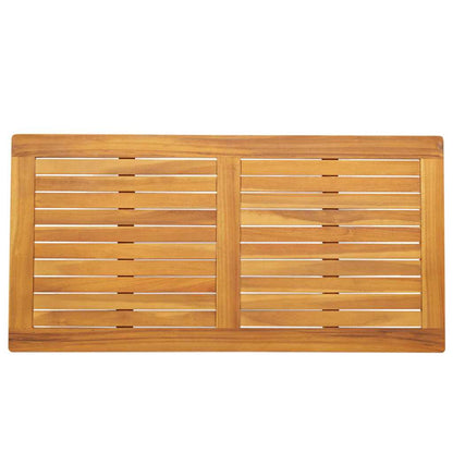 vidaXL Tischplatte Öl-Natur 110 x 55 x 2 cm Massivholz Akazie