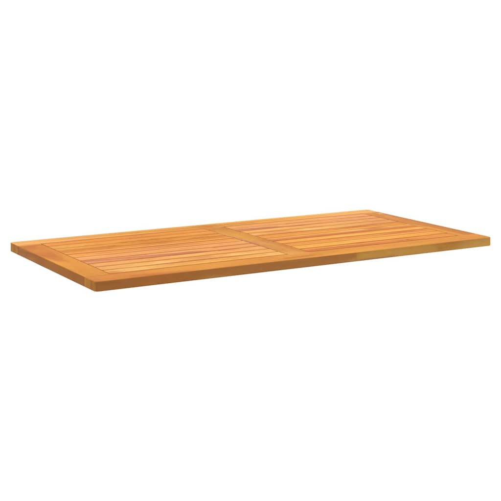 vidaXL Tischplatte Öl-Natur 110 x 55 x 2 cm Massivholz Akazie
