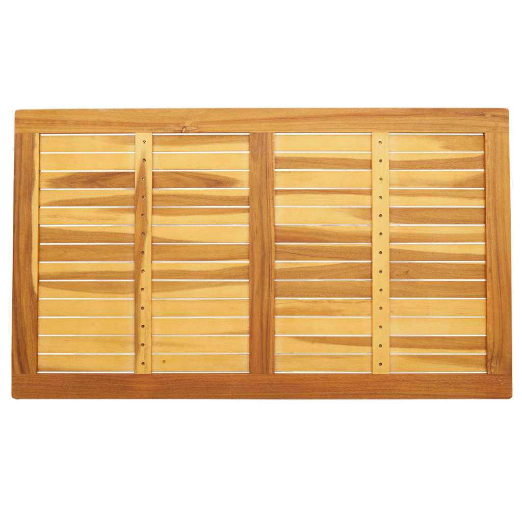 vidaXL Tischplatte Braun 120 x 70 x 2 cm Massivholz Akazie