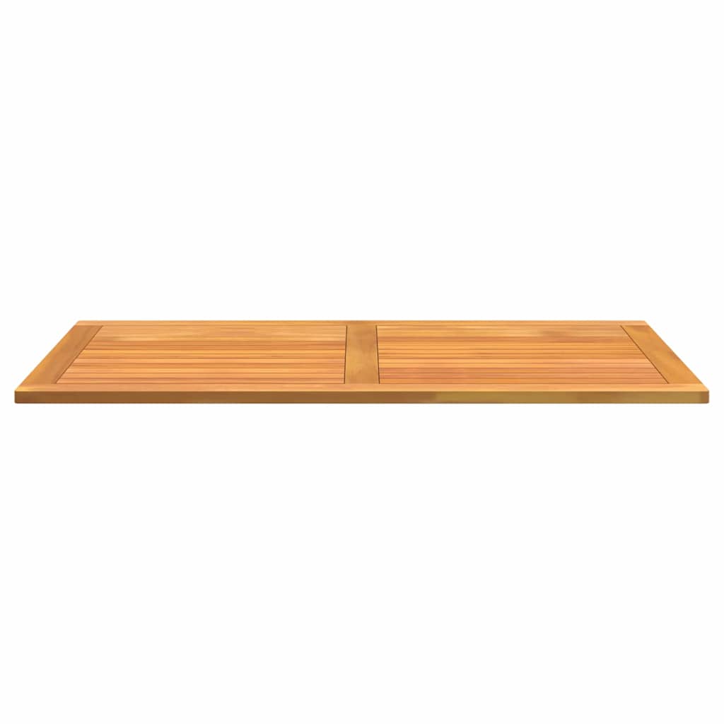 vidaXL Tischplatte Braun 120 x 70 x 2 cm Massivholz Akazie
