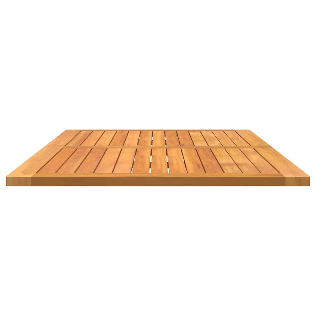 vidaXL Tischplatte Braun 120 x 70 x 2 cm Massivholz Akazie