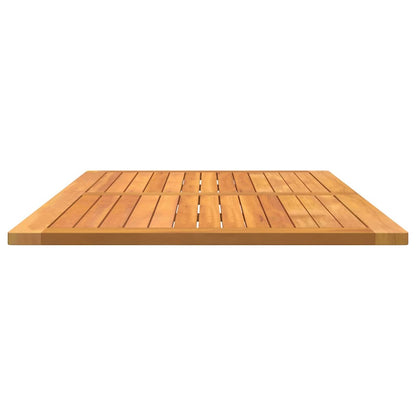 vidaXL Tischplatte Braun 120 x 70 x 2 cm Massivholz Akazie
