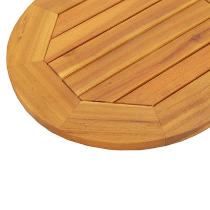 vidaXL Tischplatte Öl-Natur 80 x 40 x 2 cm Massivholz Akazie