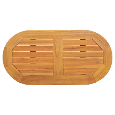 vidaXL Tischplatte Öl-Natur 80 x 40 x 2 cm Massivholz Akazie