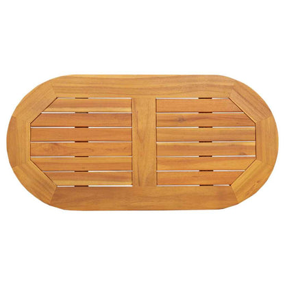 vidaXL Tischplatte Öl-Natur 80 x 40 x 2 cm Massivholz Akazie