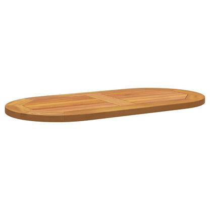 vidaXL Tischplatte Öl-Natur 80 x 40 x 2 cm Massivholz Akazie
