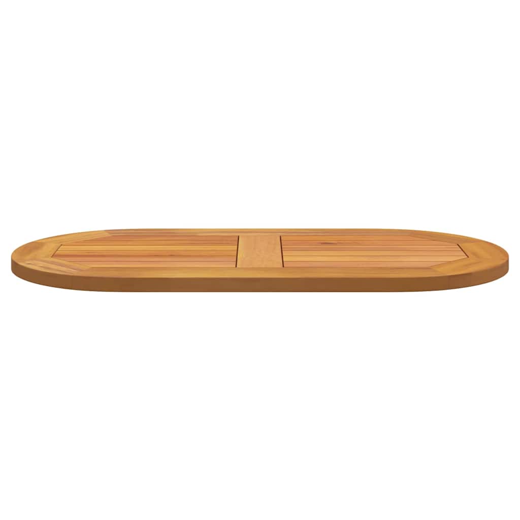 vidaXL Tischplatte Öl-Natur 80 x 40 x 2 cm Massivholz Akazie