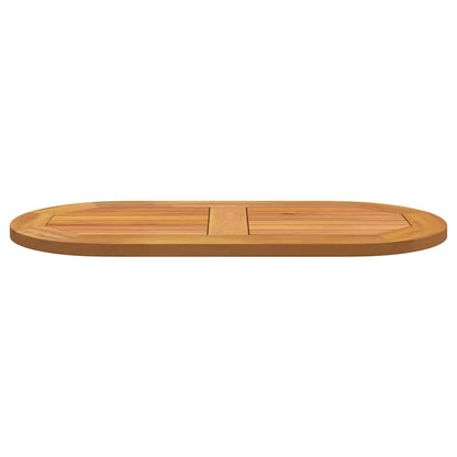 vidaXL Tischplatte Öl-Natur 80 x 40 x 2 cm Massivholz Akazie