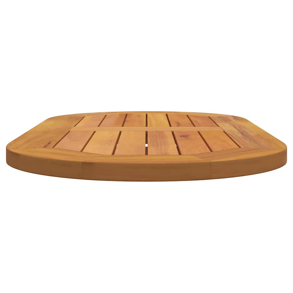vidaXL Tischplatte Öl-Natur 80 x 40 x 2 cm Massivholz Akazie