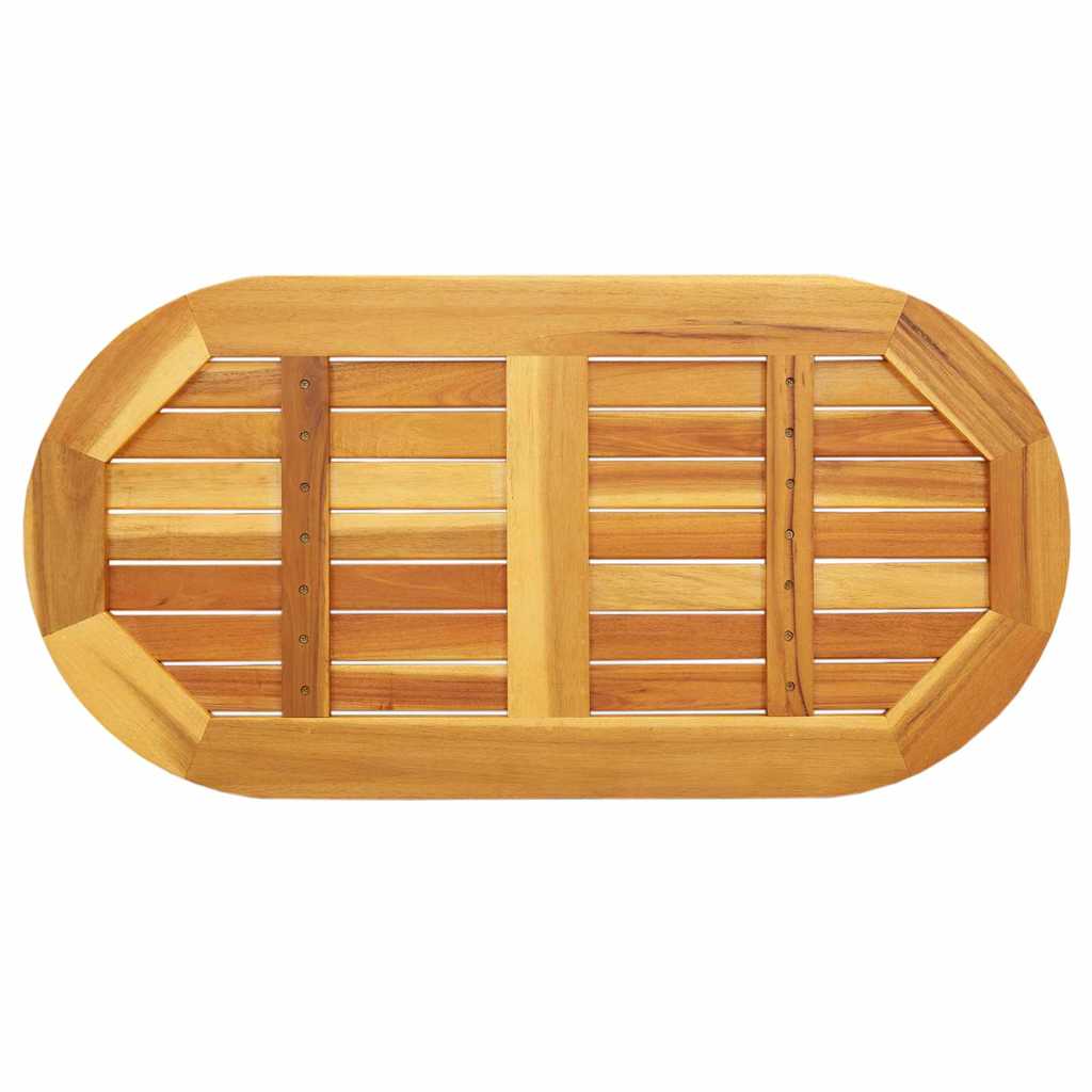 vidaXL Tischplatte Öl-Natur 90 x 45 x 2 cm Massivholz Akazie