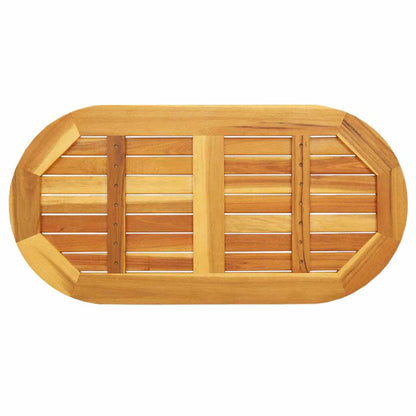 vidaXL Tischplatte Öl-Natur 90 x 45 x 2 cm Massivholz Akazie